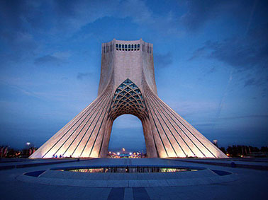 alibabatrek visit iran travel iran tour tehran azadi tower