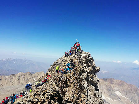 Alibabatrek iran tours tour in iran tour packages Alamkuh, The Alps of Iran