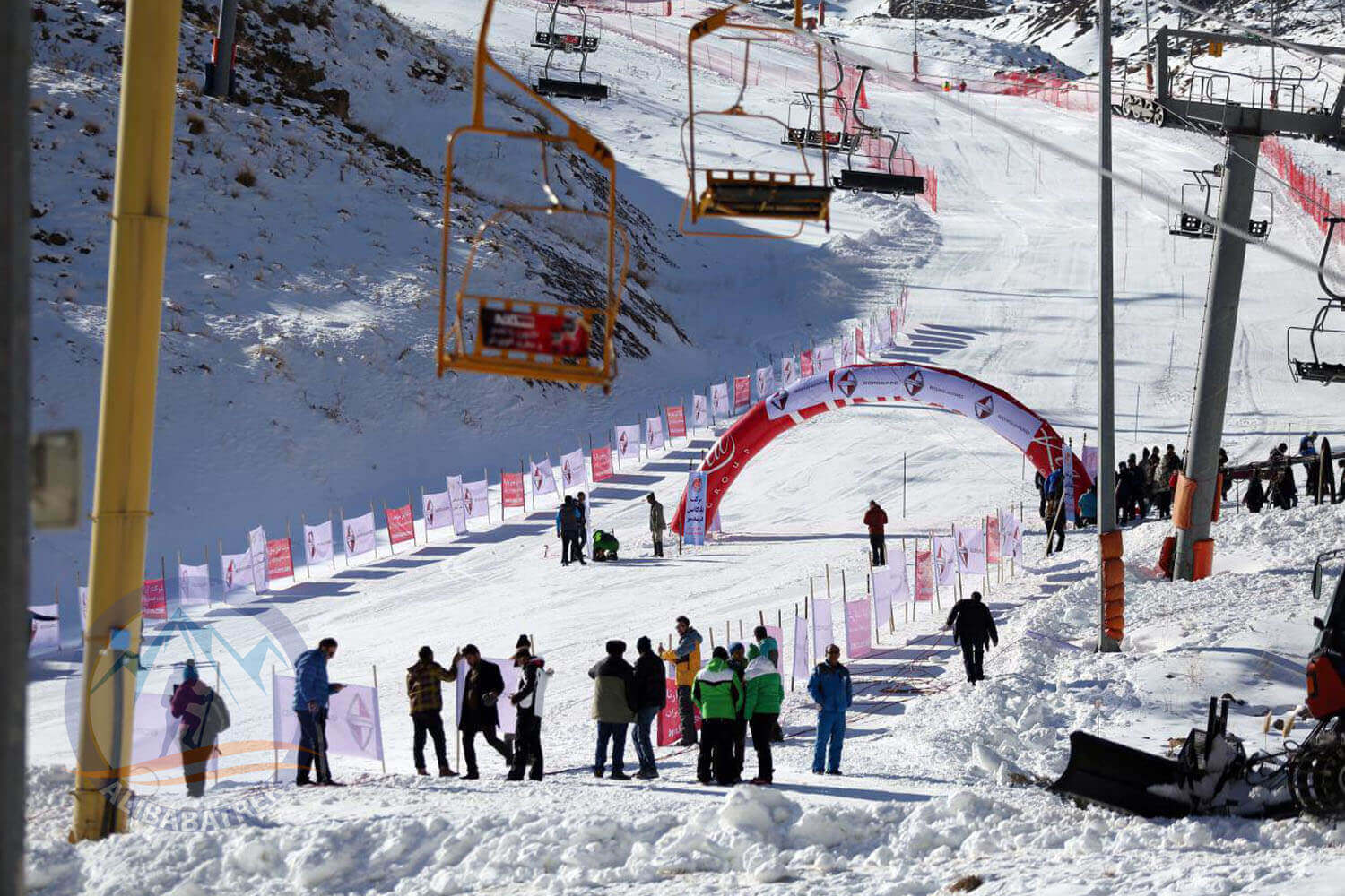 Alibabatrek Iran tours Iran tour packages Skiing in iran ski resort Iran Cultural tour Darbandsar Ski Resort3