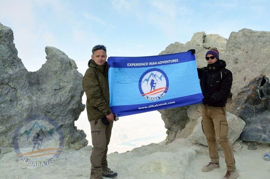 Alibabatrek climb damavand tour damavand trek damavand summit 5671m