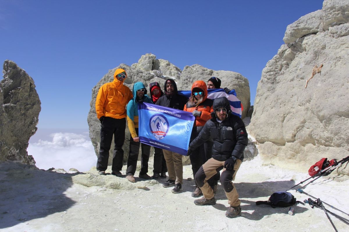 Alibabatrek mount damavand tour climb damavand trek summit with group tour