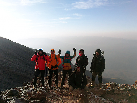 Alibabatrek top 3 summit of iran trekking tour