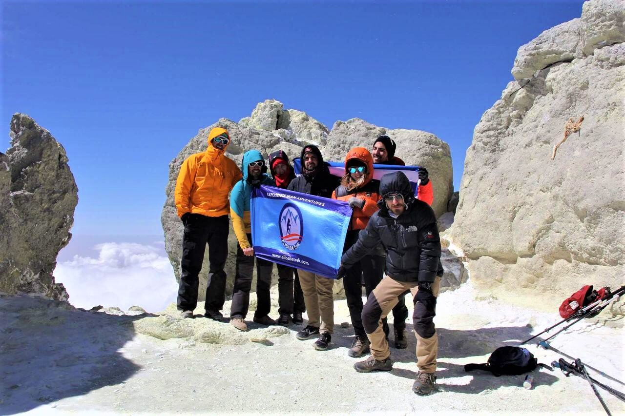 alibabatrek Memories of a Leader Summit Damavand iran blog Damavand tour trekking -Iran Tour