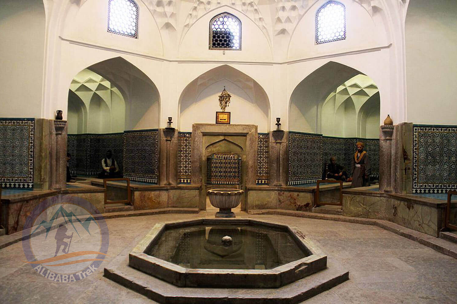 Alibabatrek iran tour kerman travel guide tours in kerman Ganjali Khan Bath
