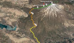alibabatrek damavand tour damavand trekking route west route